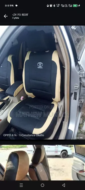 Plain Colour Car Seat Covers