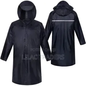 *Adult Raincoat With Cap Upto 120 Kg Davy