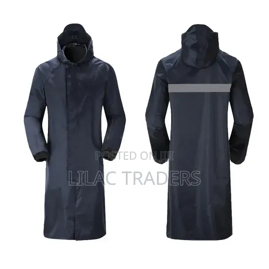 *Adult Raincoat With Cap Upto 120 Kg Davy