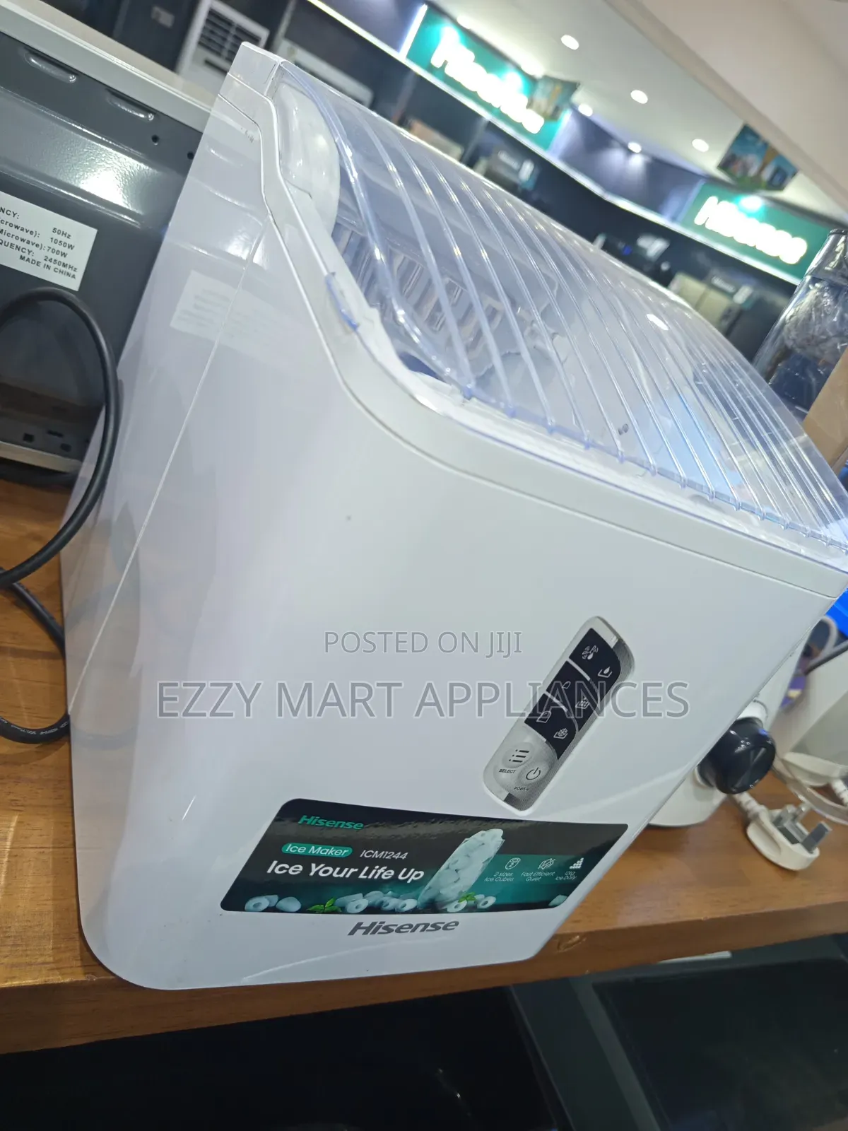 Hisense ICM1244 Portable Countertop Ice Maker