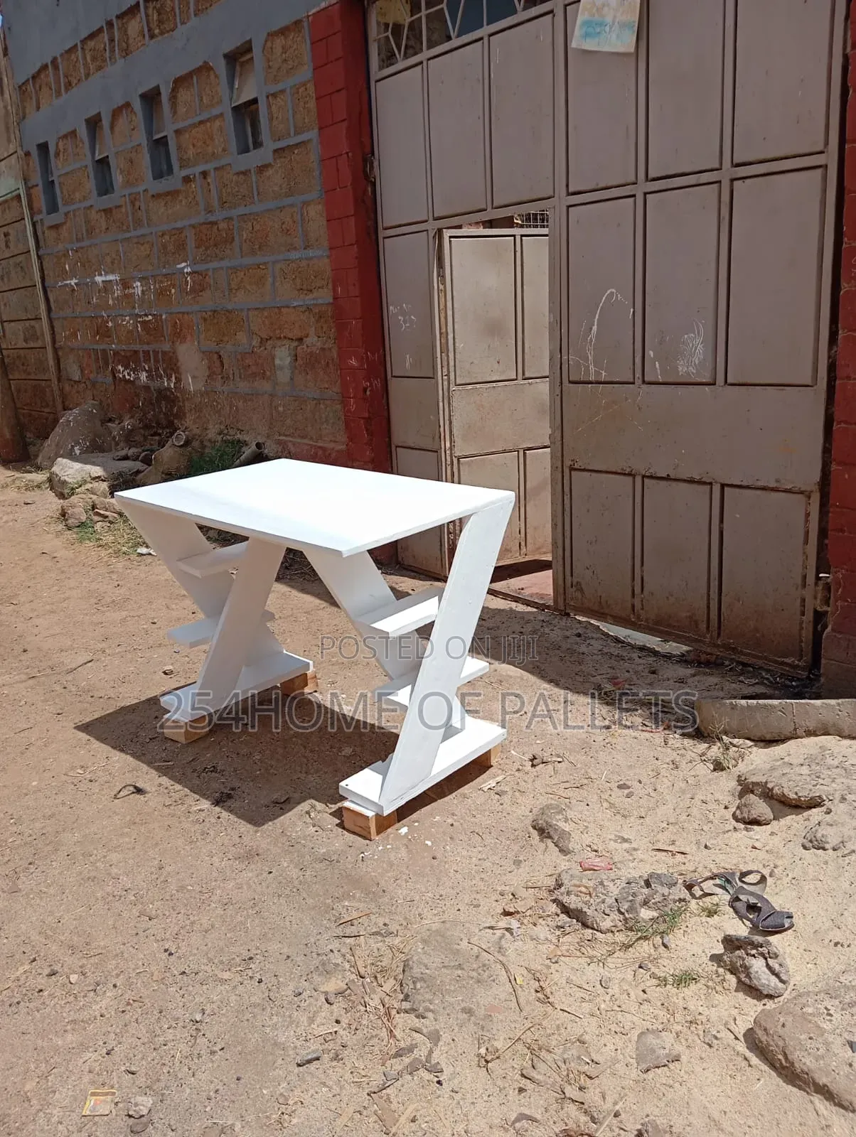 White Study Working Table.
