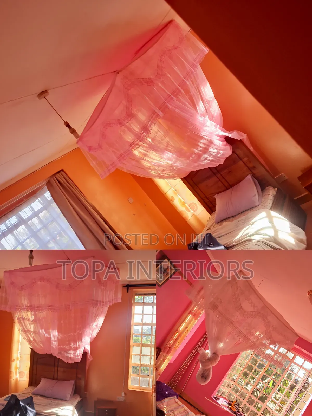 Square Mosquito Nets for All Beds