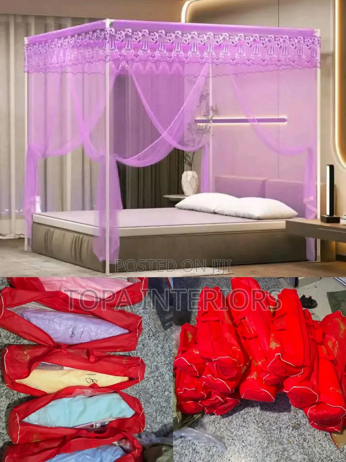 DIY-friendly Bed Mosquito Nets