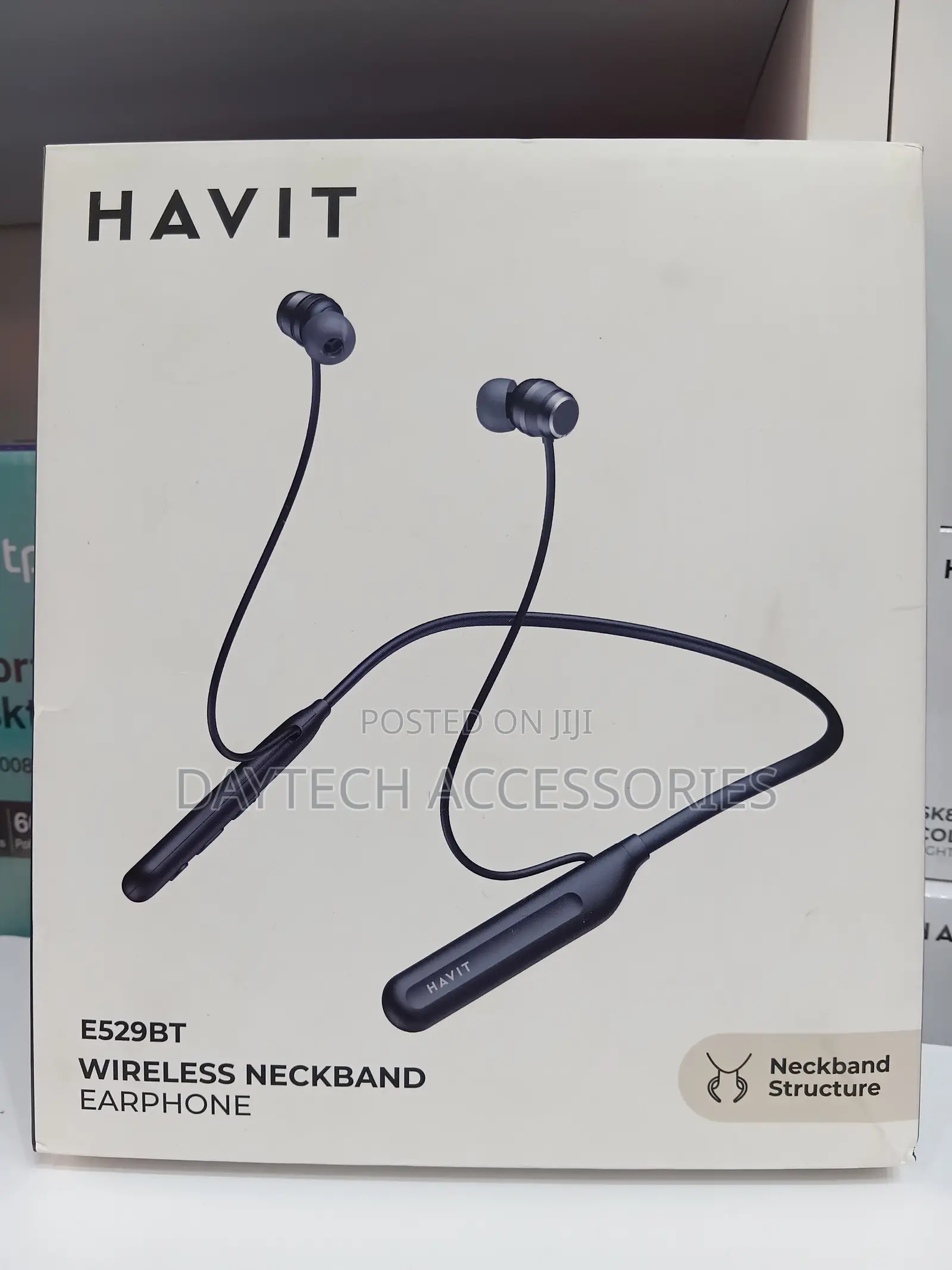 Havit E529BT Neckband Bluetooth Wireless Earphone.