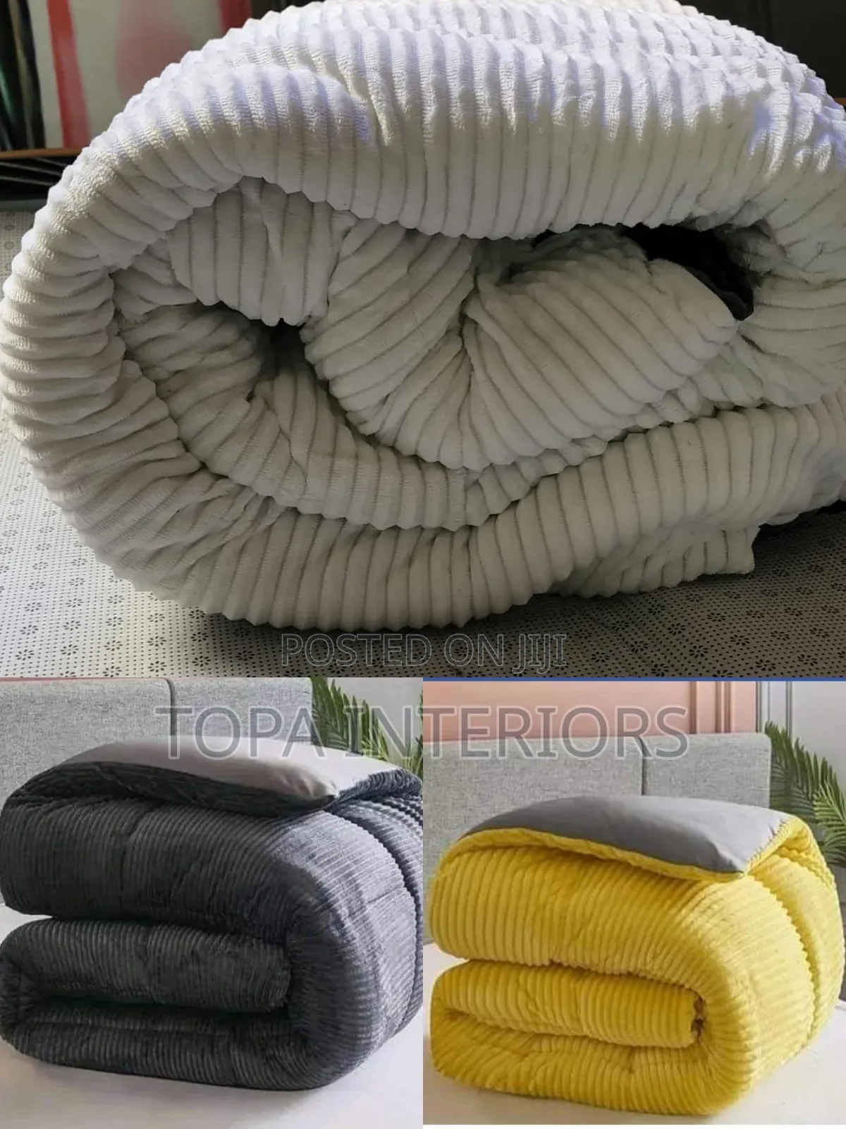 Warm Velvet Duvet Set Available