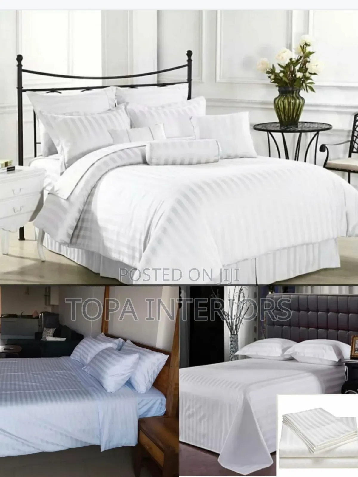 Hotel Beddings Premium Binded White Duvets