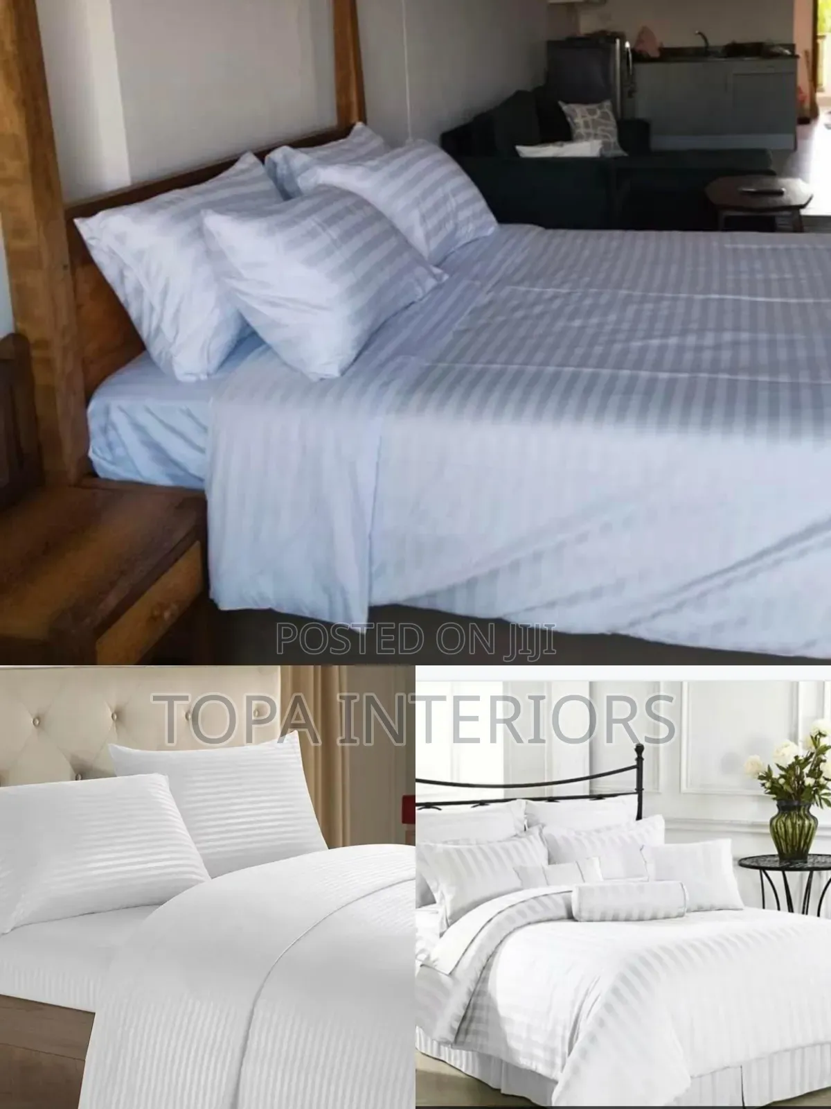 White Duvet Cover Sets for Premium Hotel Beddings