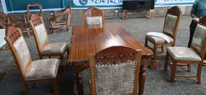Mahogany 6 Chair Dinnig Set