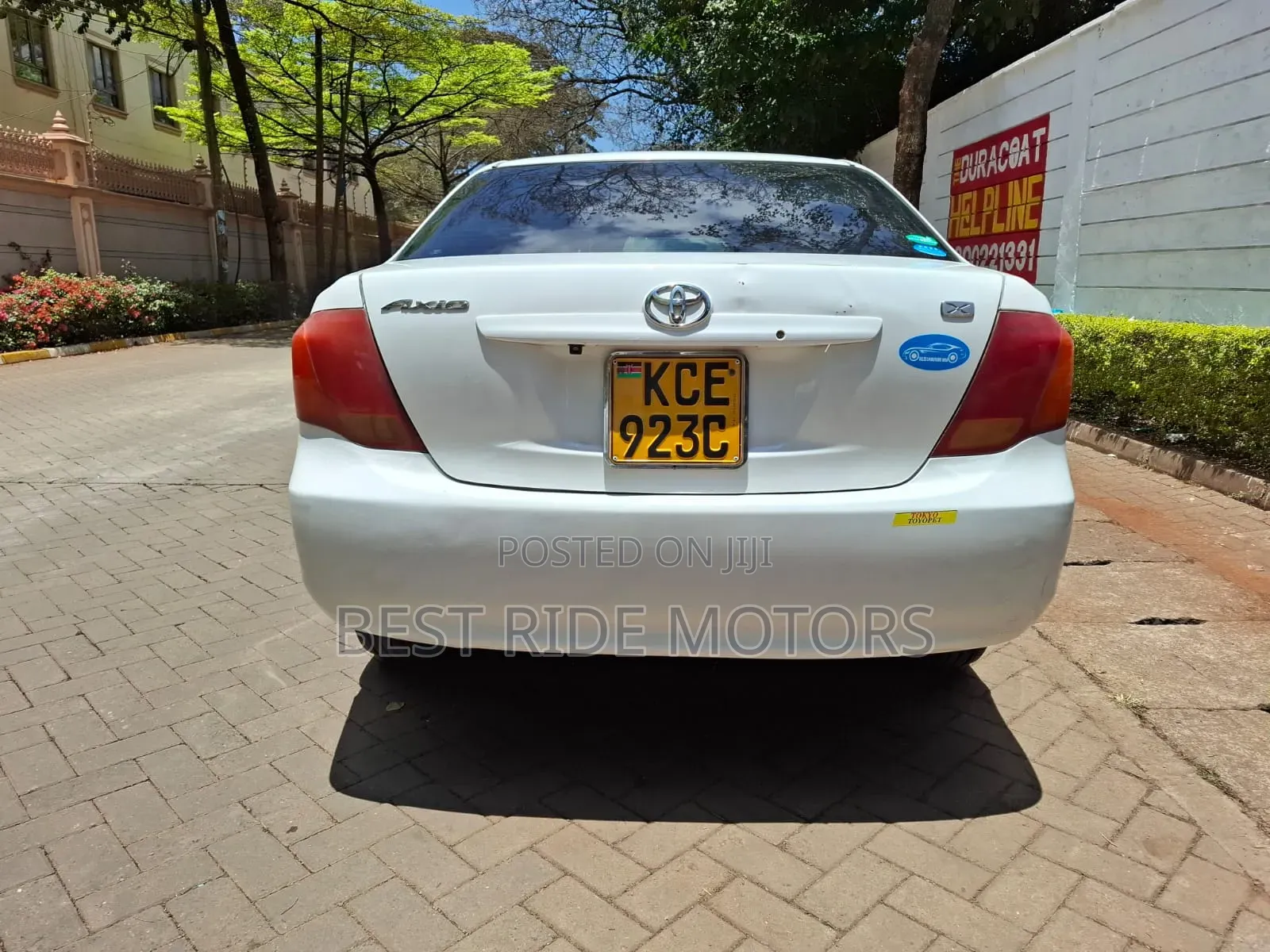 Toyota Axio 1.5 X 2WD 2009 White