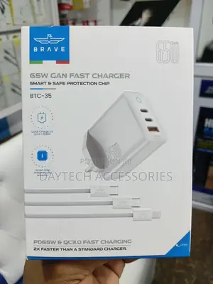 Brave 65W BTC 35 Adapter With Cables.