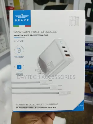 Brave 65W BTC 35 Adapter With Cables.