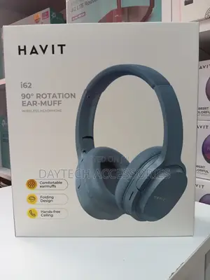 The HAVIT I62 Wireless Headphones in Deep Blue