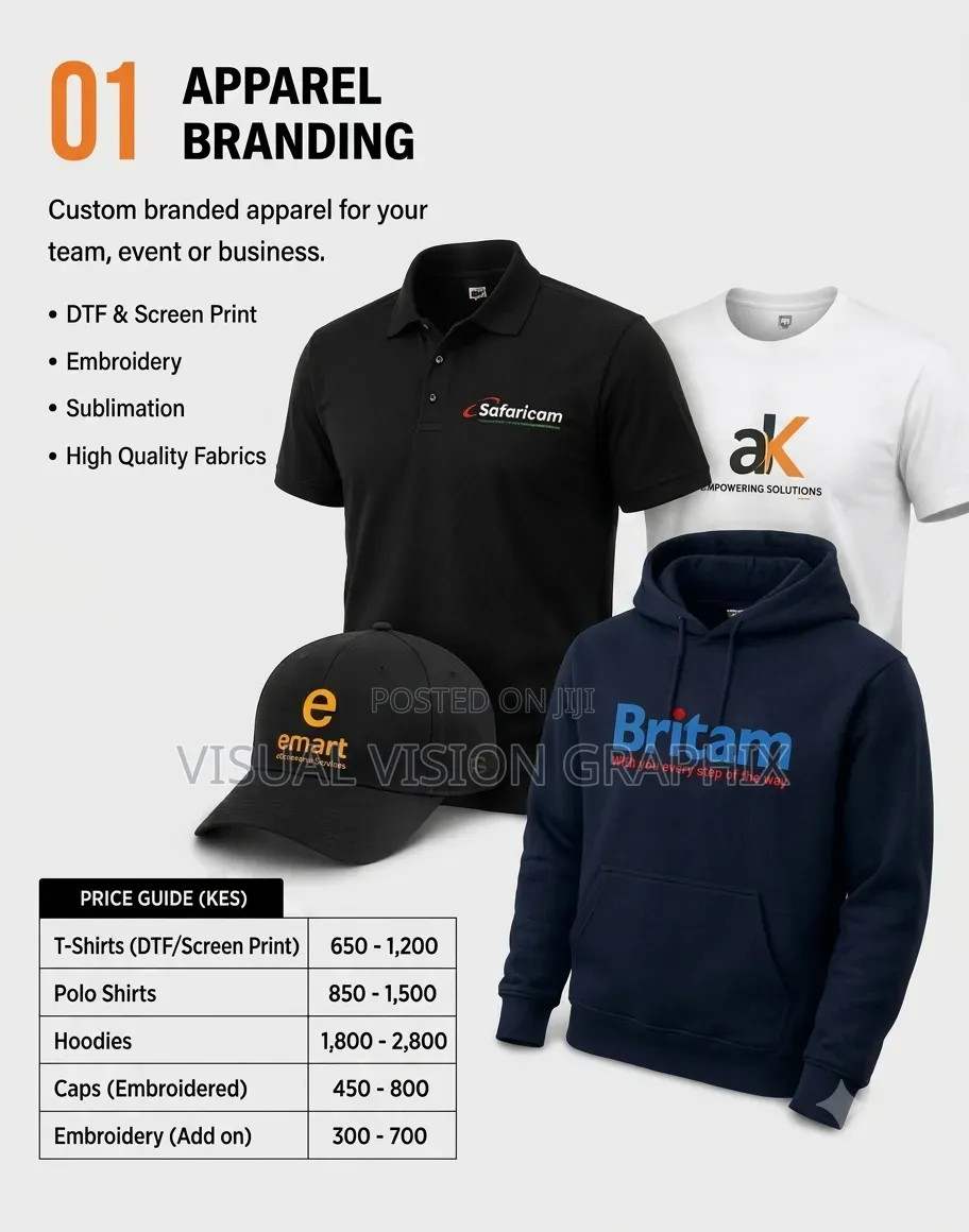 Printing in Nairobi, Large Format, Branding, Graphic Design