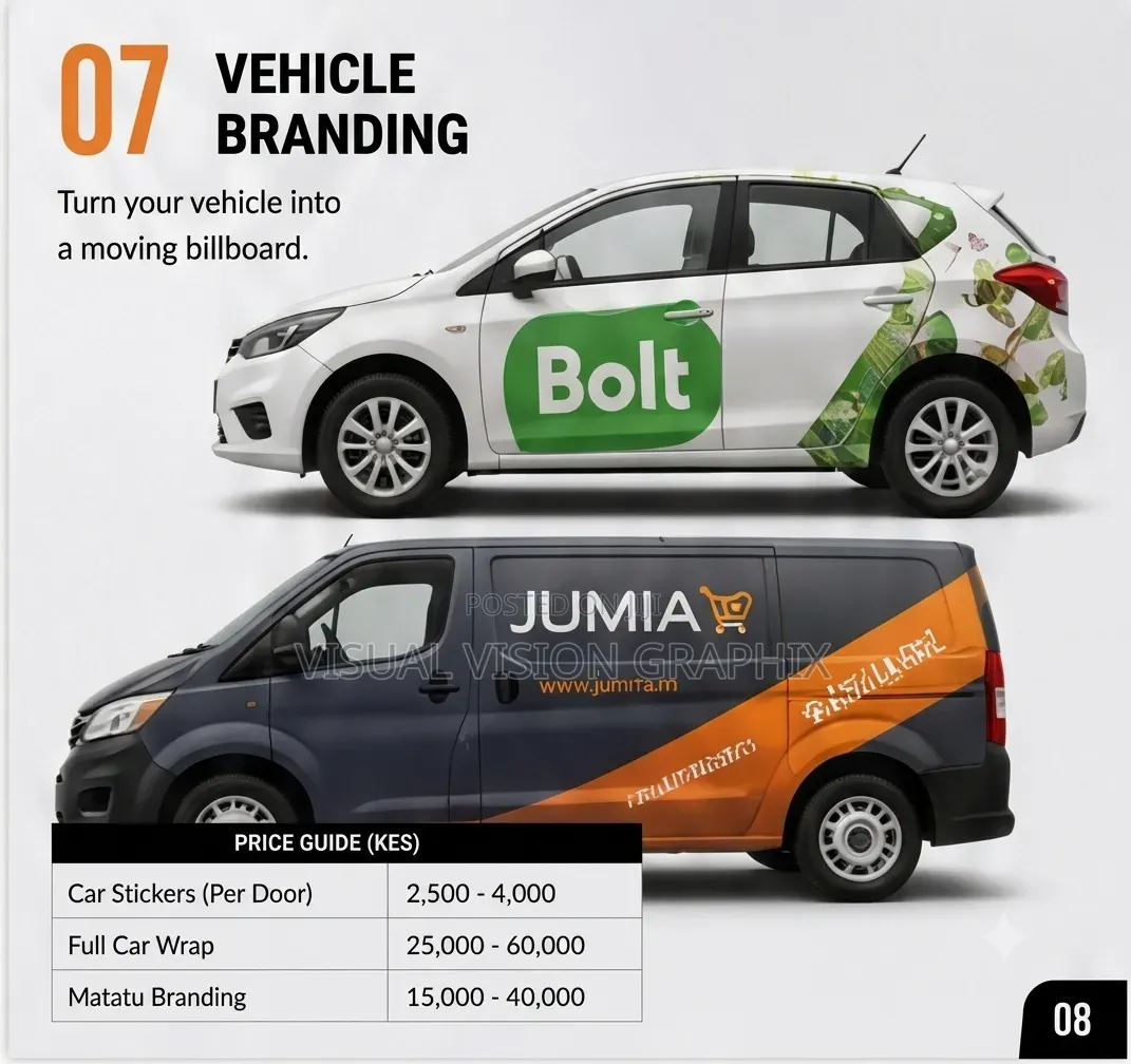Printing in Nairobi, Large Format, Branding, Graphic Design