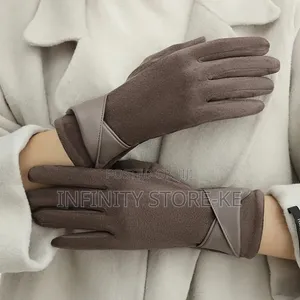 Women Winter Gloves Soft Warm Lining Velvet Material,