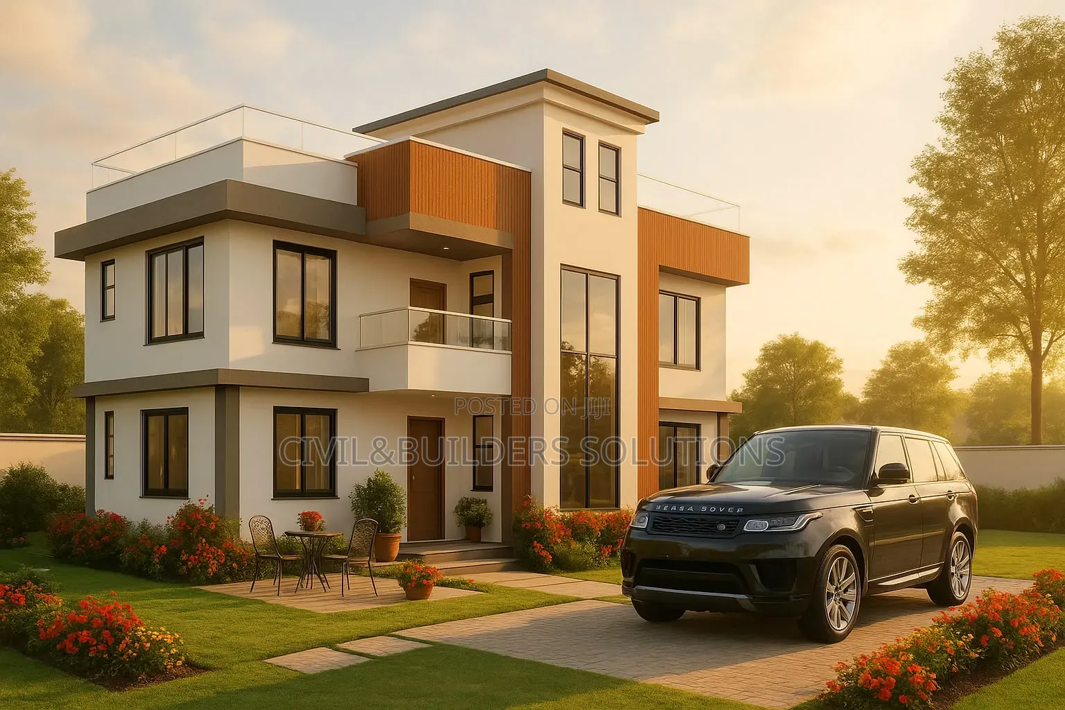 Model House Rendering