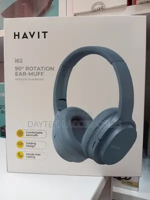 Havit I62 90°Rotating Wireless Bluetooth Headphone.
