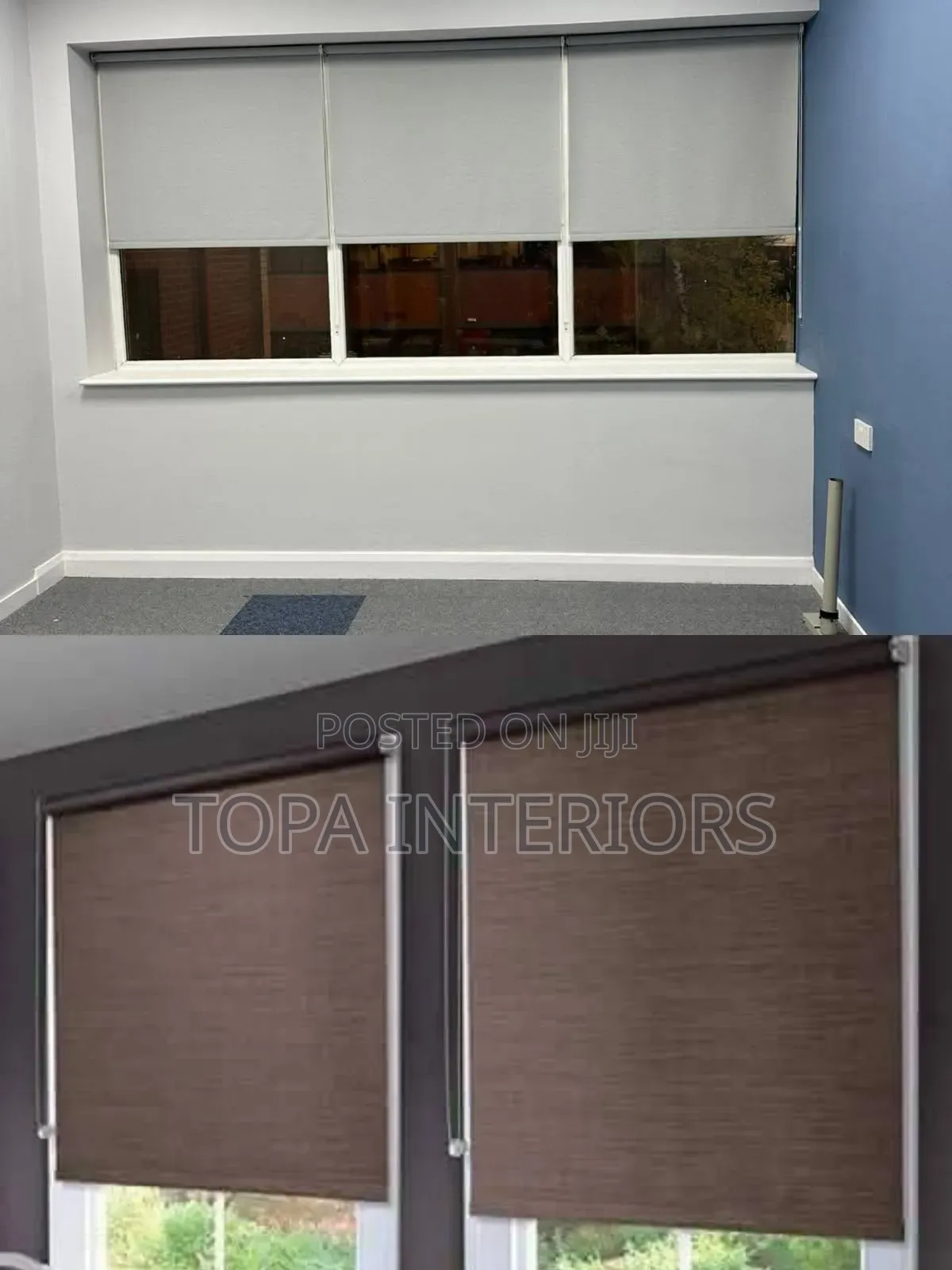 Roller Blackout Window Blinds for Home and Office