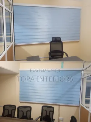 Horizontal Zebra Roller Window Blinds Supply and Installation