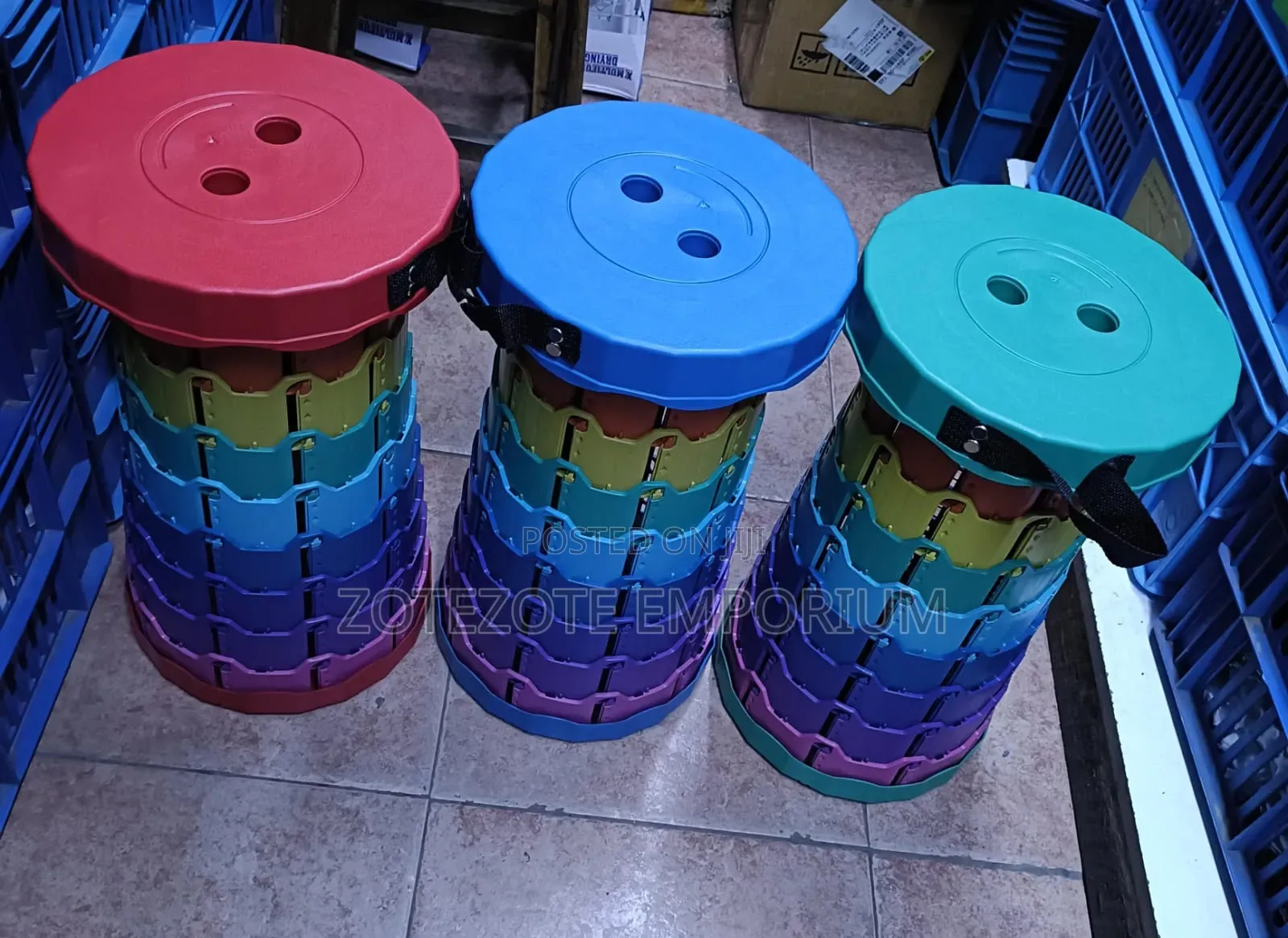 Folding Stool Adjustable