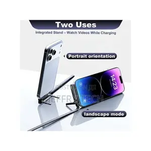60W USB a to USB C Fast Charging Cable With 180° Rotatable Phone S