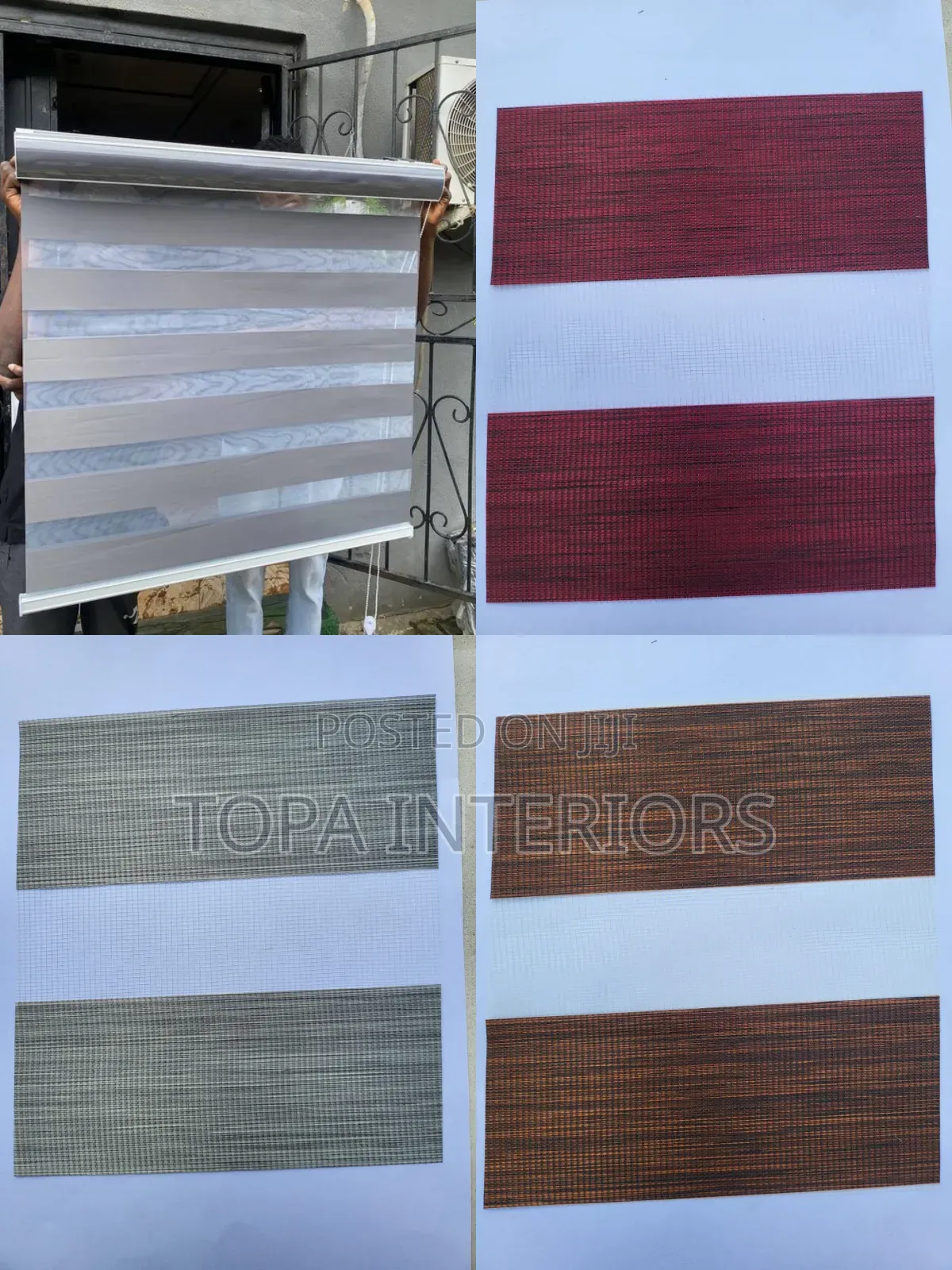 Premium Double Layer Horizontal Roller Office Blinds