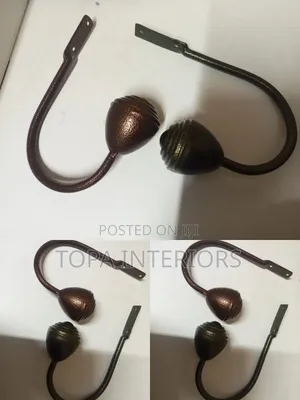 Curtain Tiebacks for Wall Mounted Curtain Holdbacks Per Pair