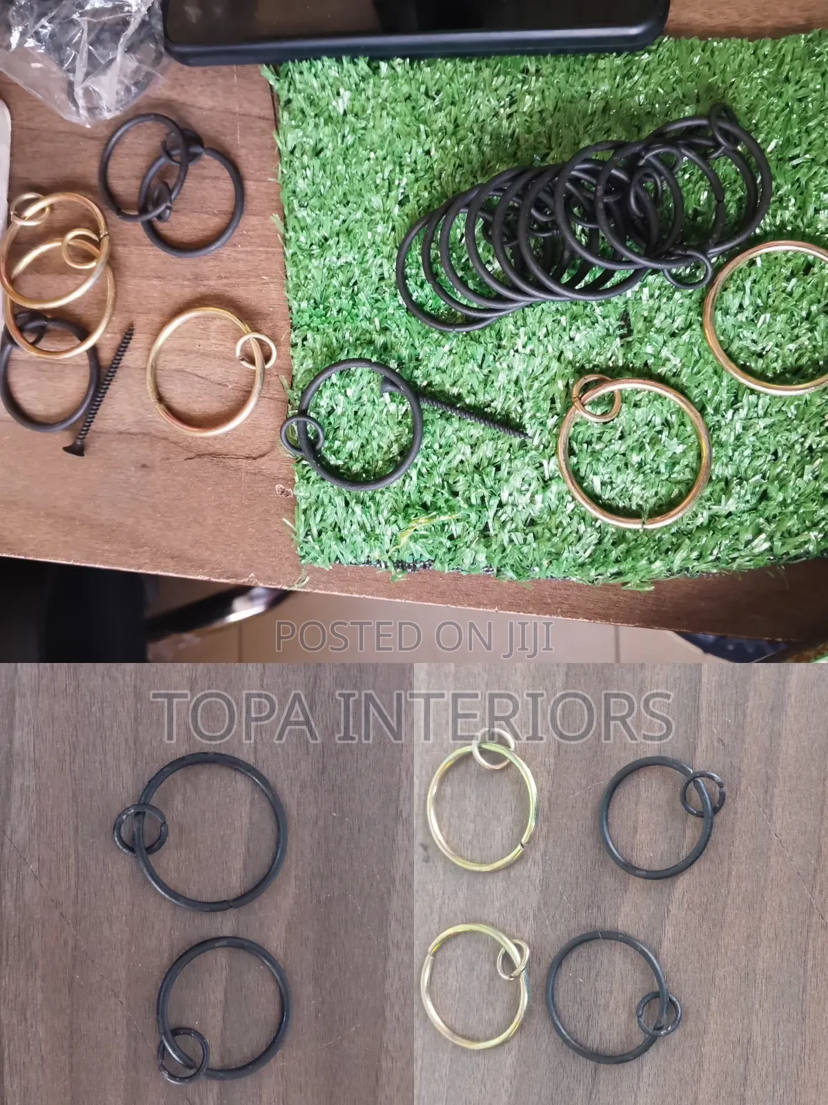 Circle Curtain Rings for Hooks Curtains