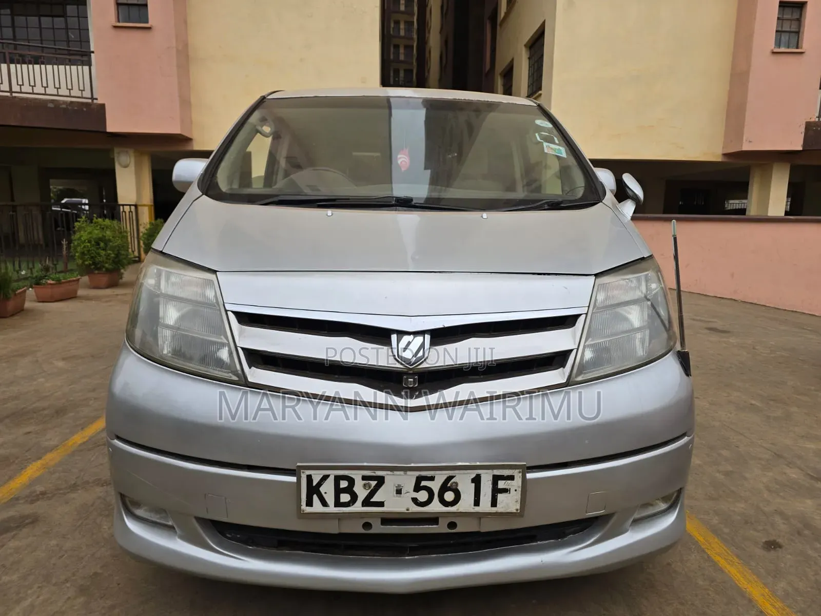 Toyota Alphard 2.4 Hybrid AWD 2007 Silver