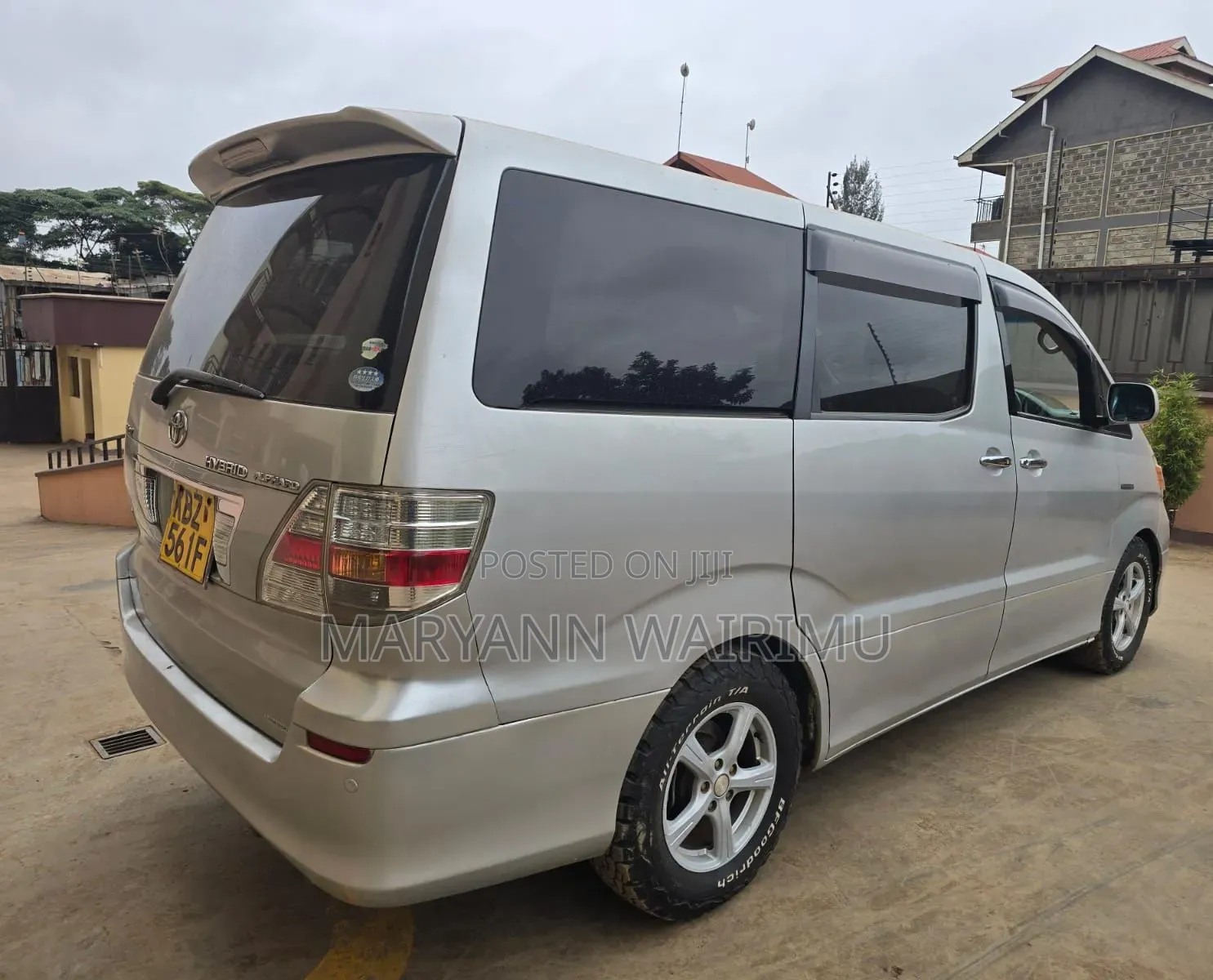 Toyota Alphard 2.4 Hybrid AWD 2007 Silver