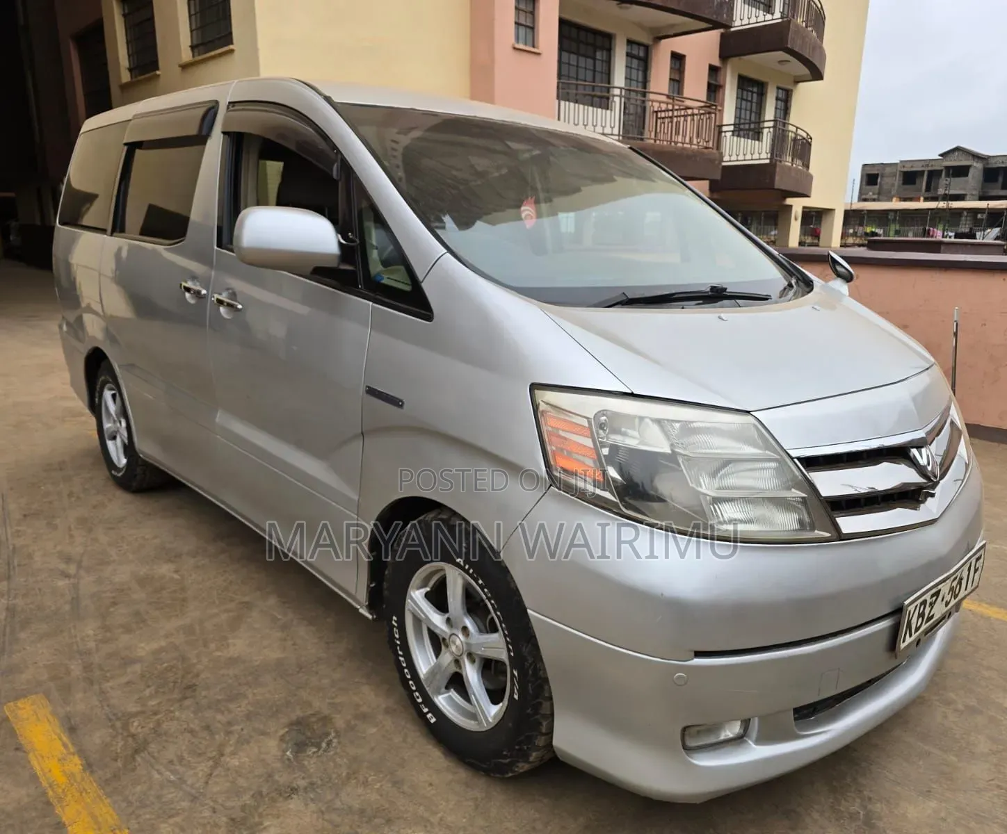 Toyota Alphard 2.4 Hybrid AWD 2007 Silver