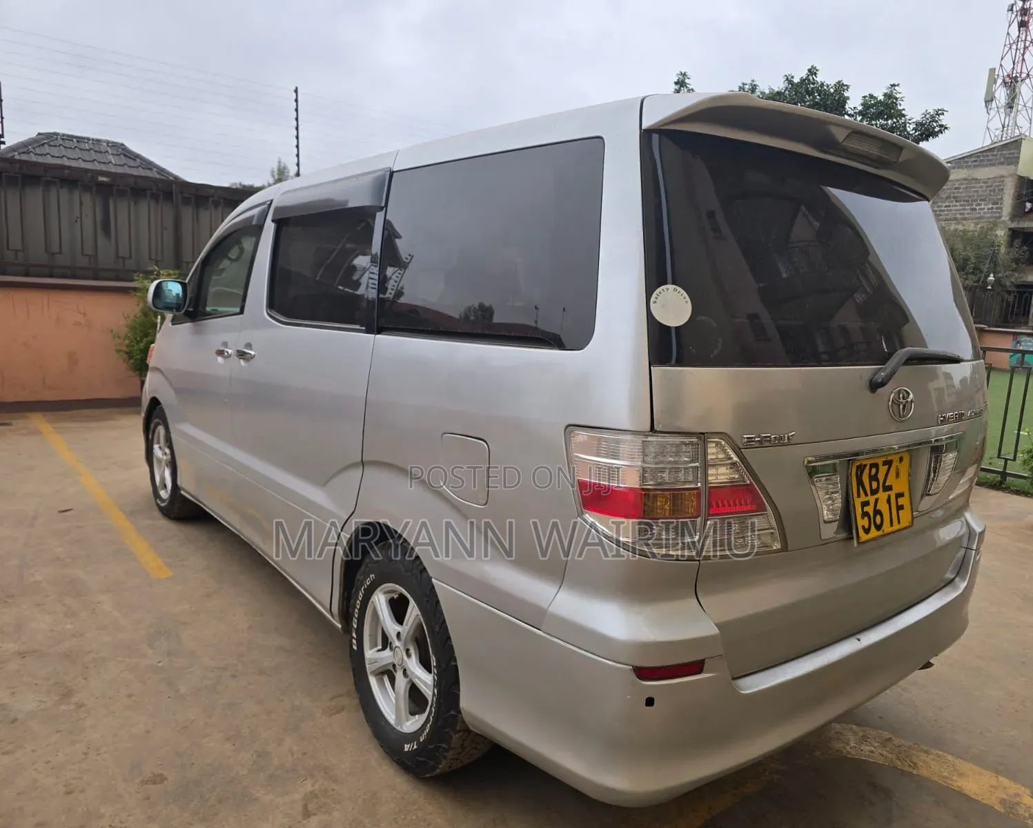 Toyota Alphard 2.4 Hybrid AWD 2007 Silver