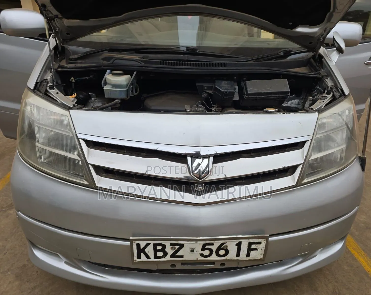 Toyota Alphard 2.4 Hybrid AWD 2007 Silver