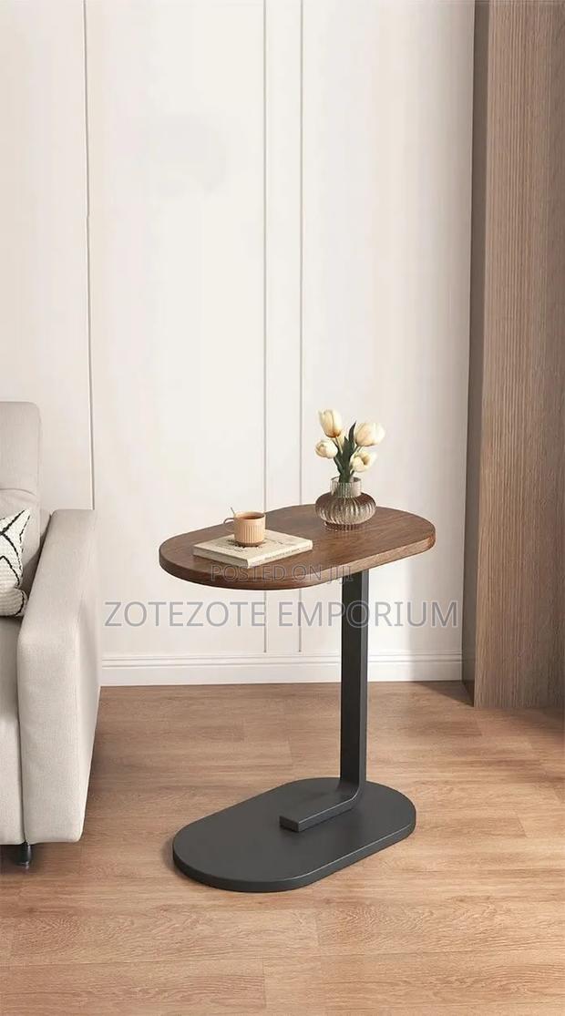 C Shaped Side Table - thumbnail 3