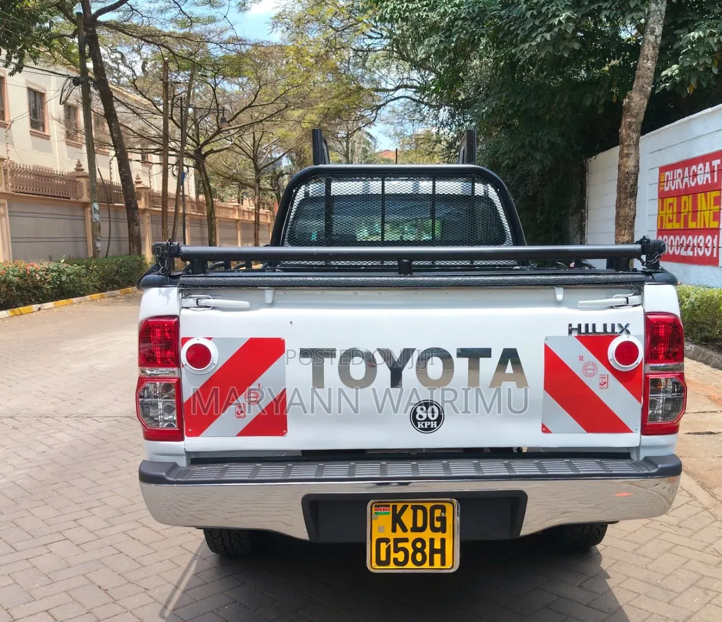 Toyota Hilux 2015 White
