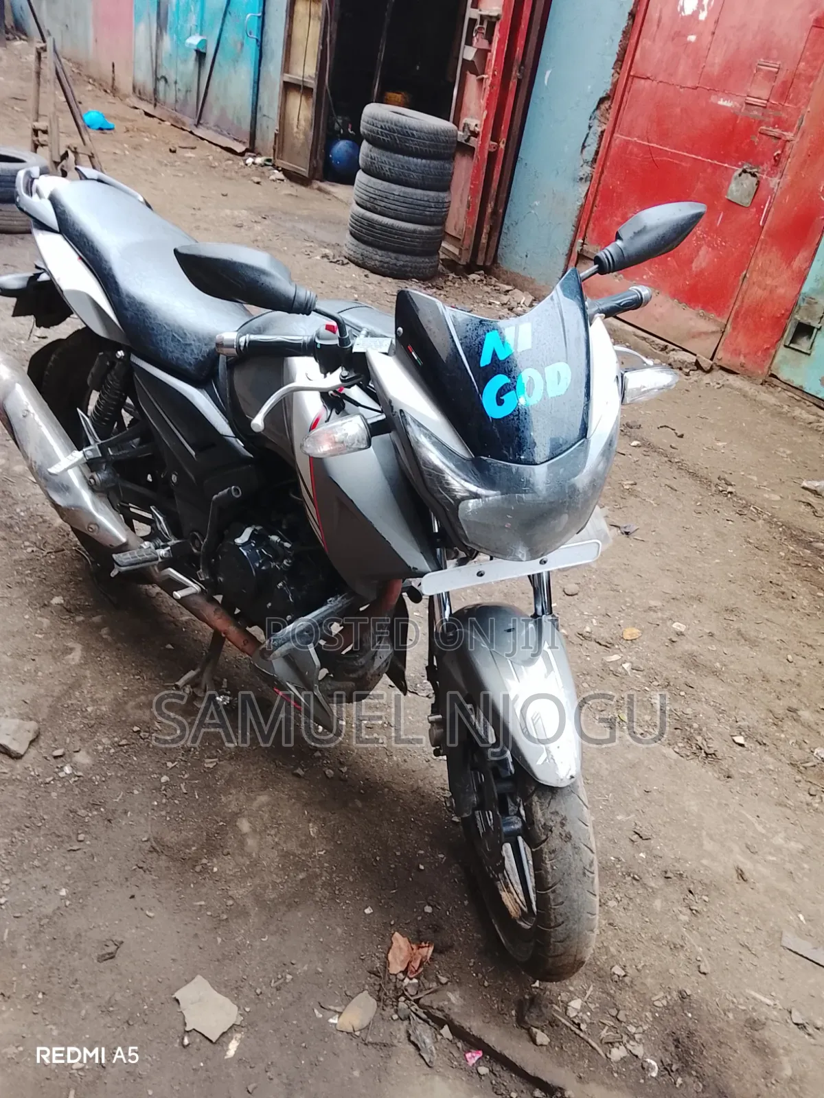 TVS Apache RTR 160 2V 2018 Gray