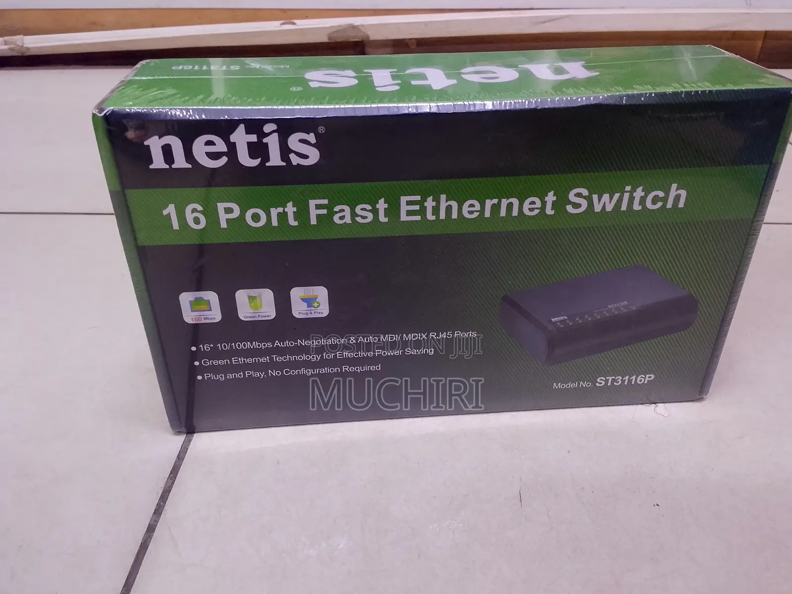 Netis St3116p 16port Switch St3116p