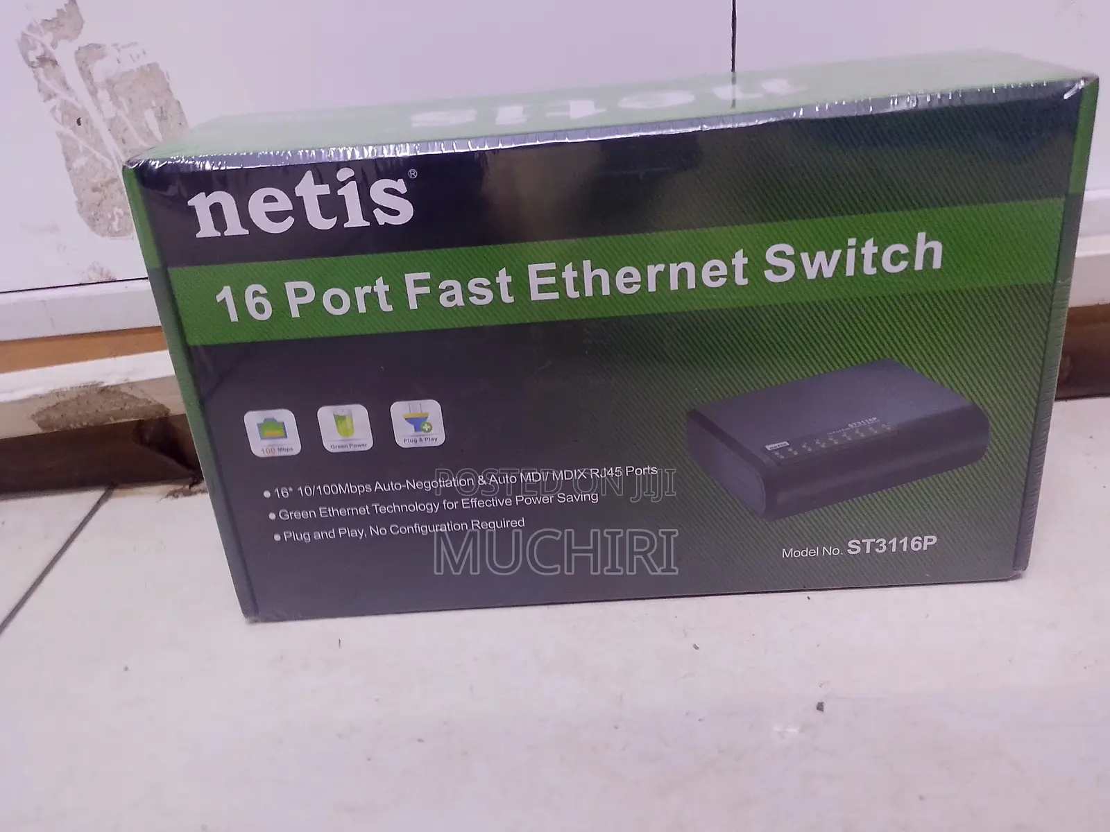 Netis St3116p 16-Port Switch