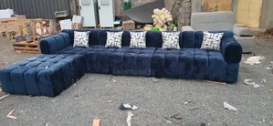 Morden 7 Seater Bubble L-Shape Sofa
