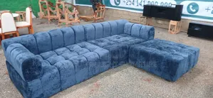 Morden 7 Seater Bubble L-Shape Sofa