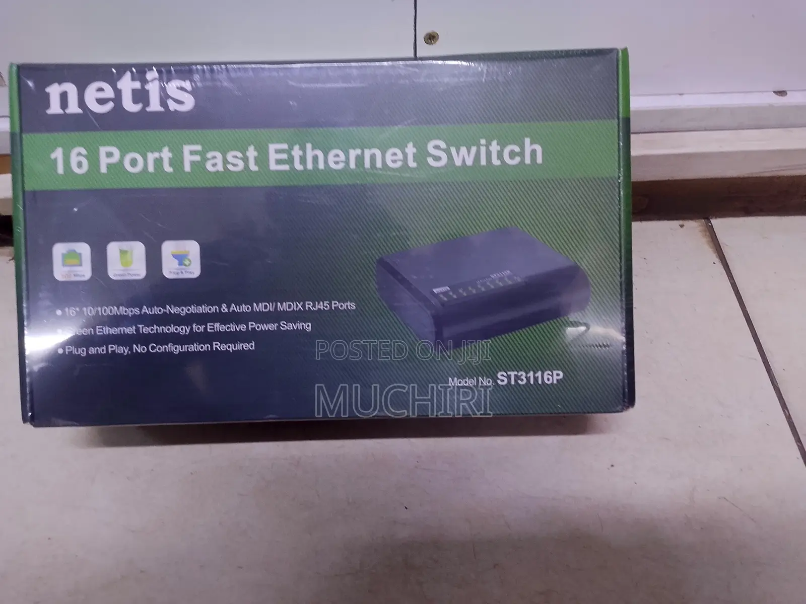 Netis 16port Switch ST3116P Desktop Switch