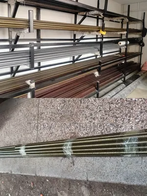 Strong Heavy Duty JUA KALI CURTAIN Pole Rods Per Metre