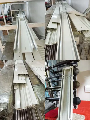 Ceiling Curtain Rail Double Track With Accessories