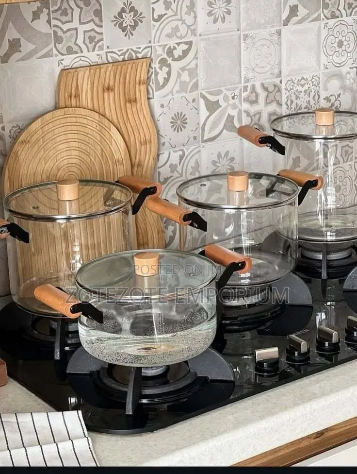 3.5 L Glass Cooking Pot