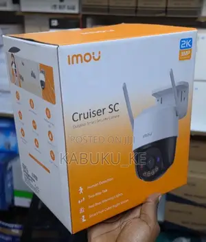 Imou Cruiser 3MP Resolution Outdoor Security Camera + Human Alert