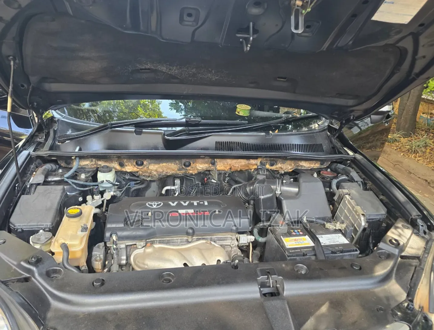Toyota Vanguard 2012 Black