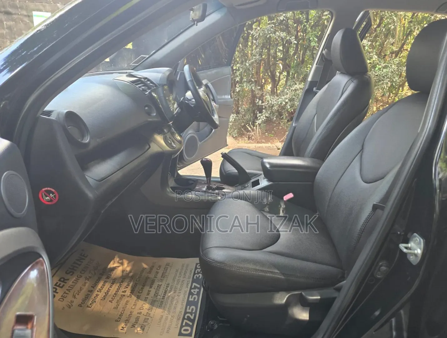 Toyota Vanguard 2012 Black