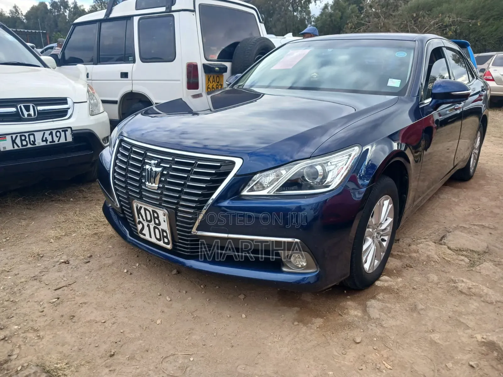 Toyota Crown 2013 Blue
