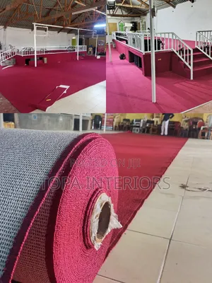Elegant Decorative Church Altar Floor Carpets Installation