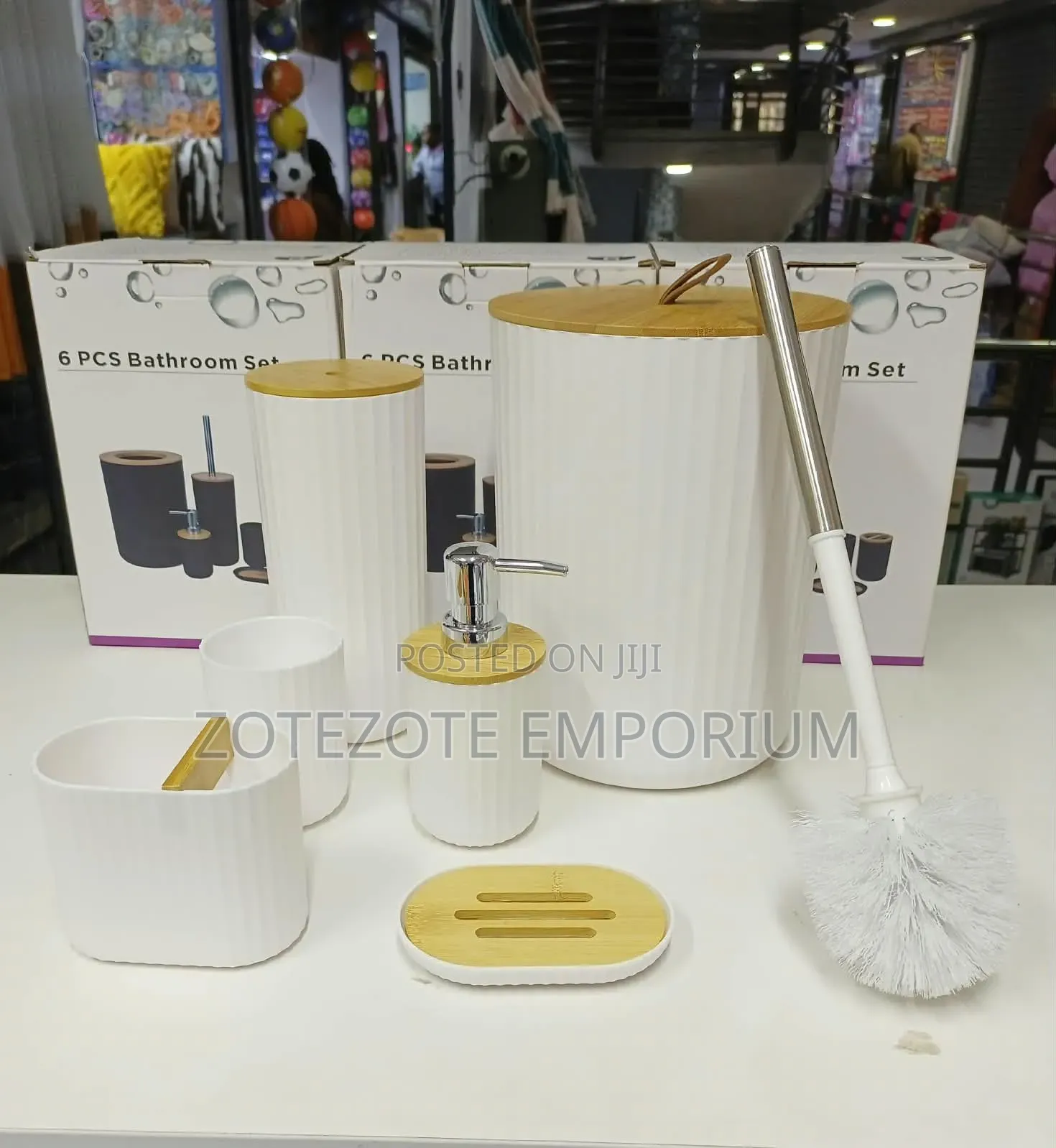 6pcs Bathroom Accessories Set